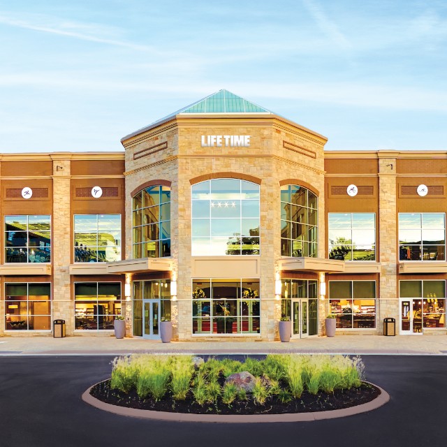 Building exterior at Life Time Colleyville