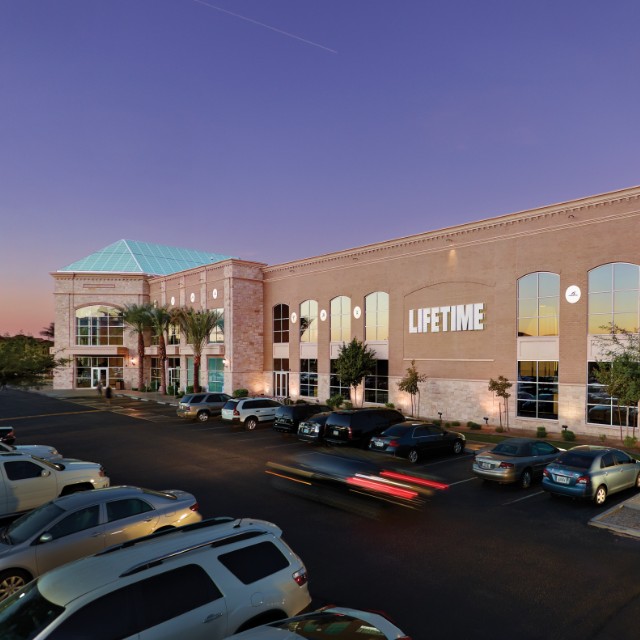 Building exterior at Life Time North Scottsdale