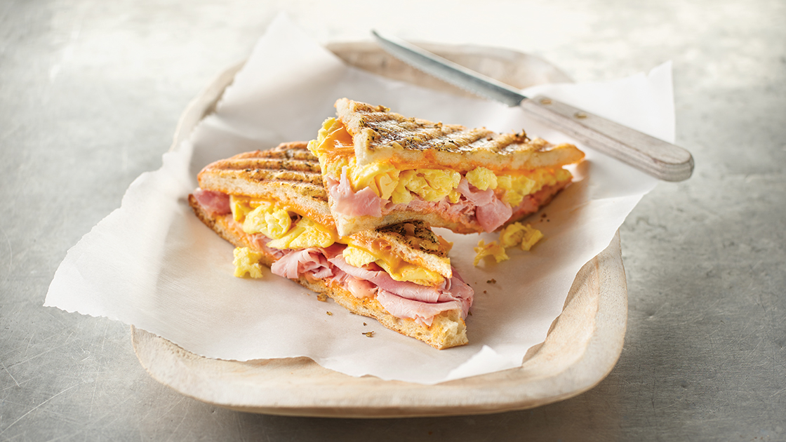 Breakfast panini