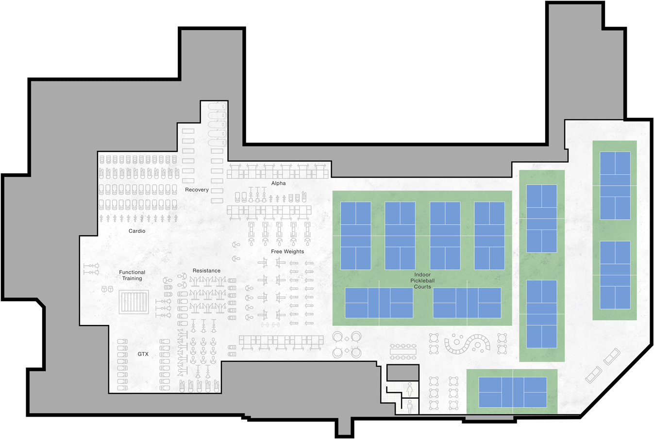 Pickleball expansion of Life Time Annapolis