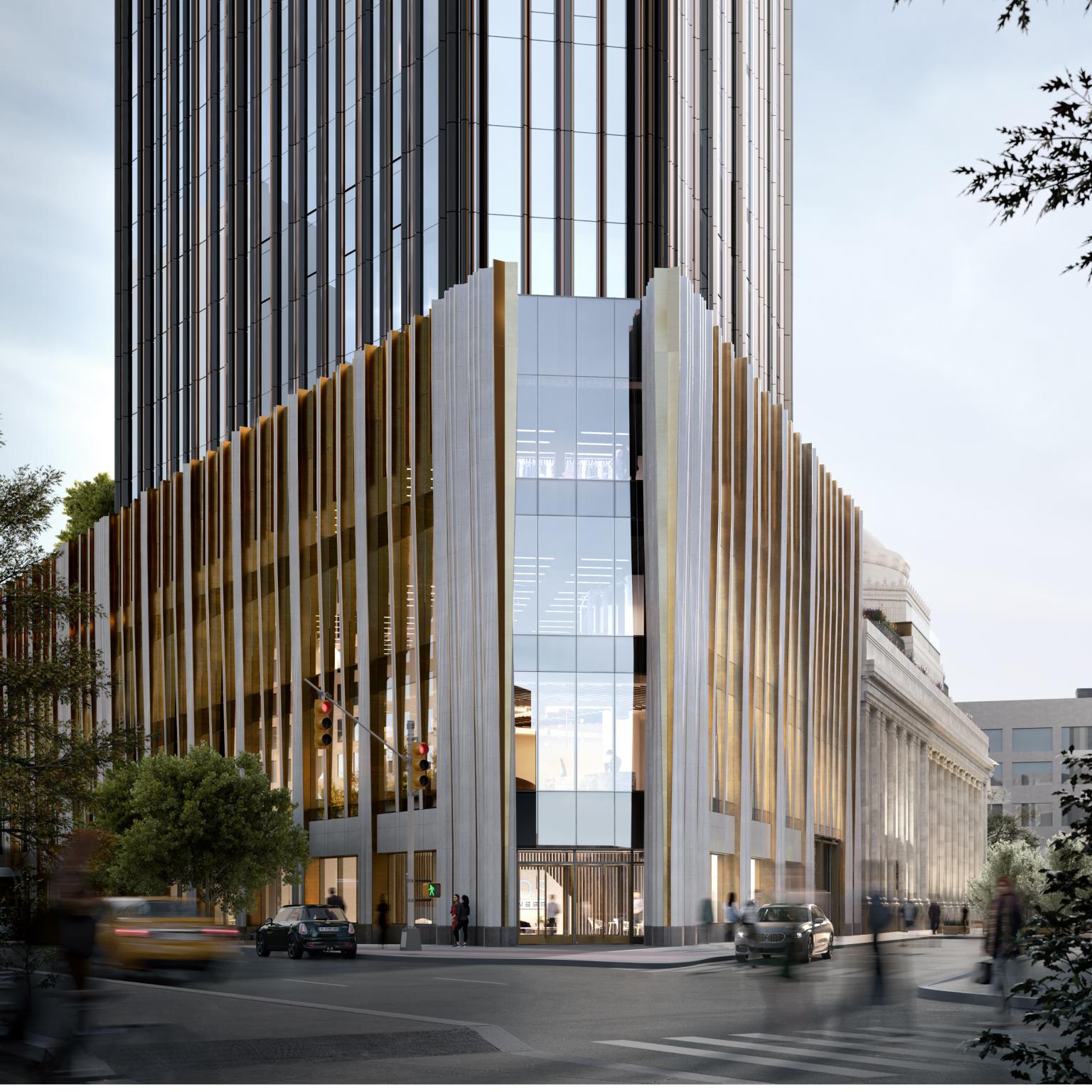 Exterior of a Life Time building