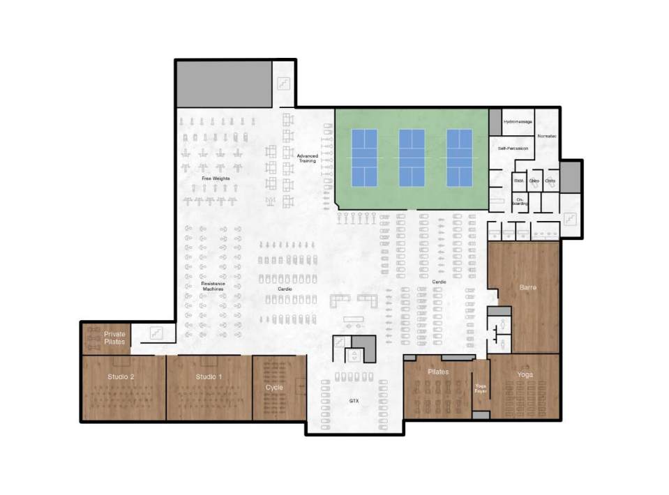 Las Colinas Floor Plan Map - Las Colinas