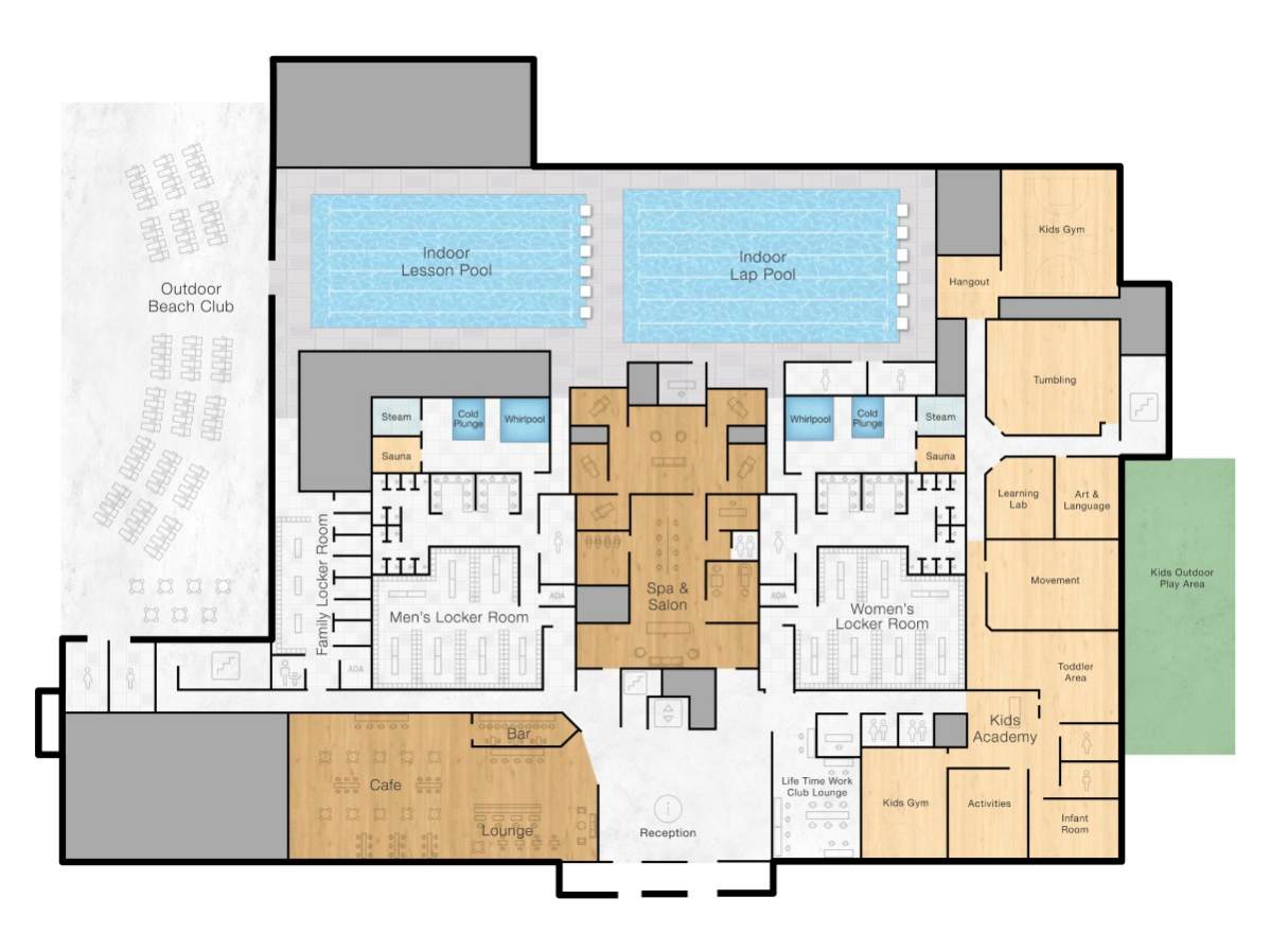 Westlake Floor Plan Map - Westlake